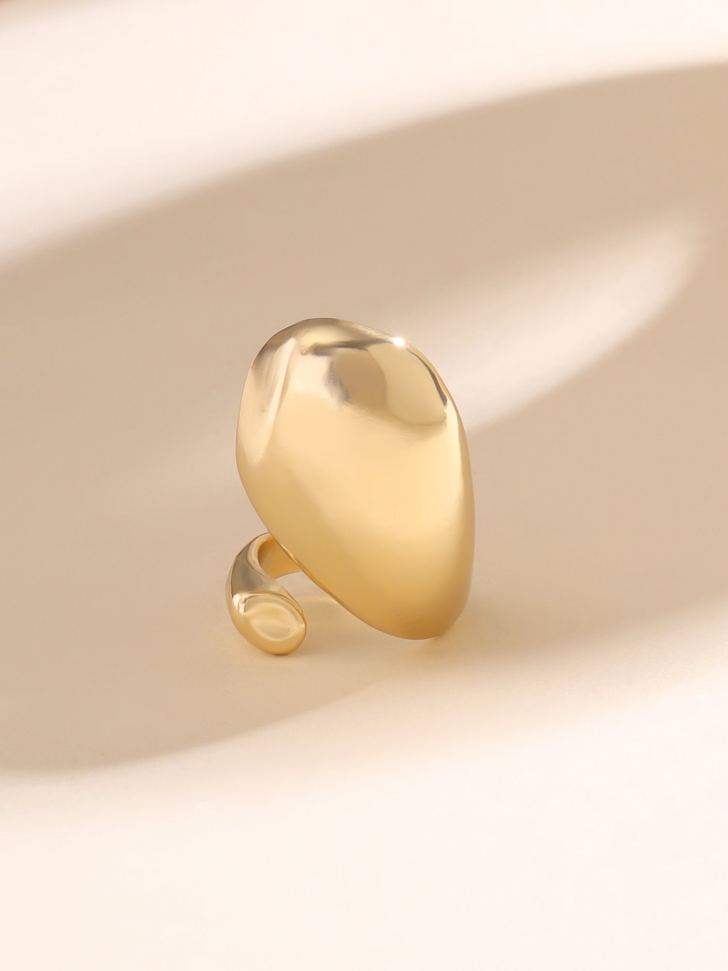 Yellow Chimes elegant ring - perfect birthday gift