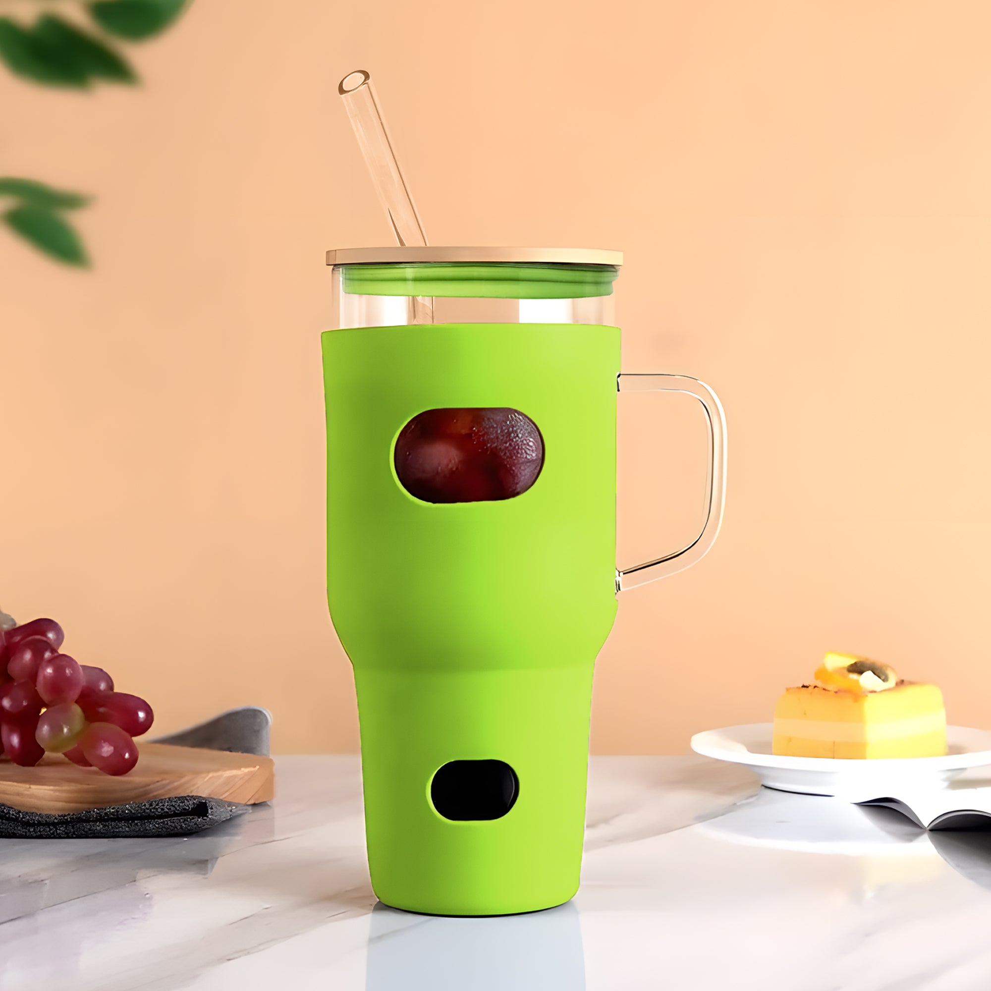 The Better Home borosilicate glass tumbler - fashionable outdoor event drink
