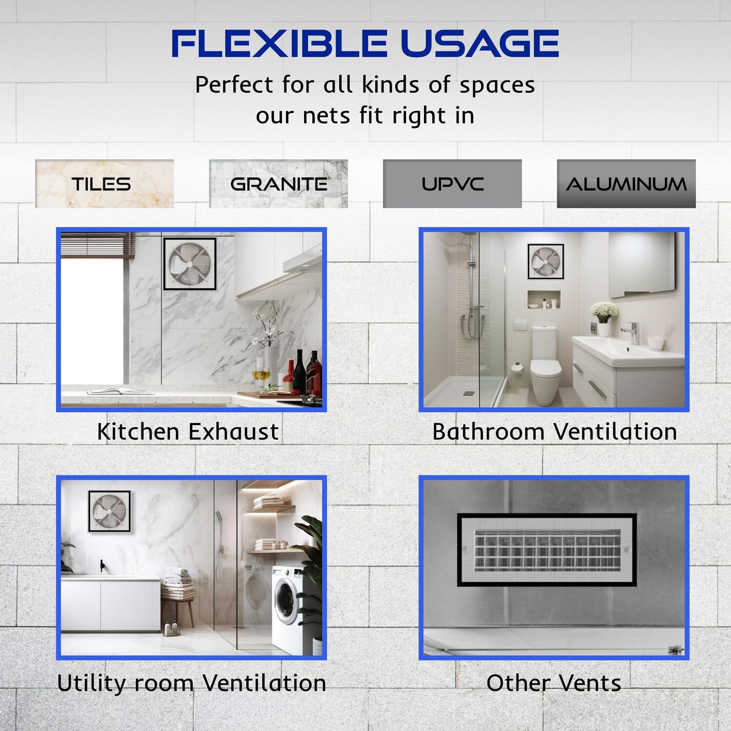 Classic Mosquito Net - Kitchen application view
