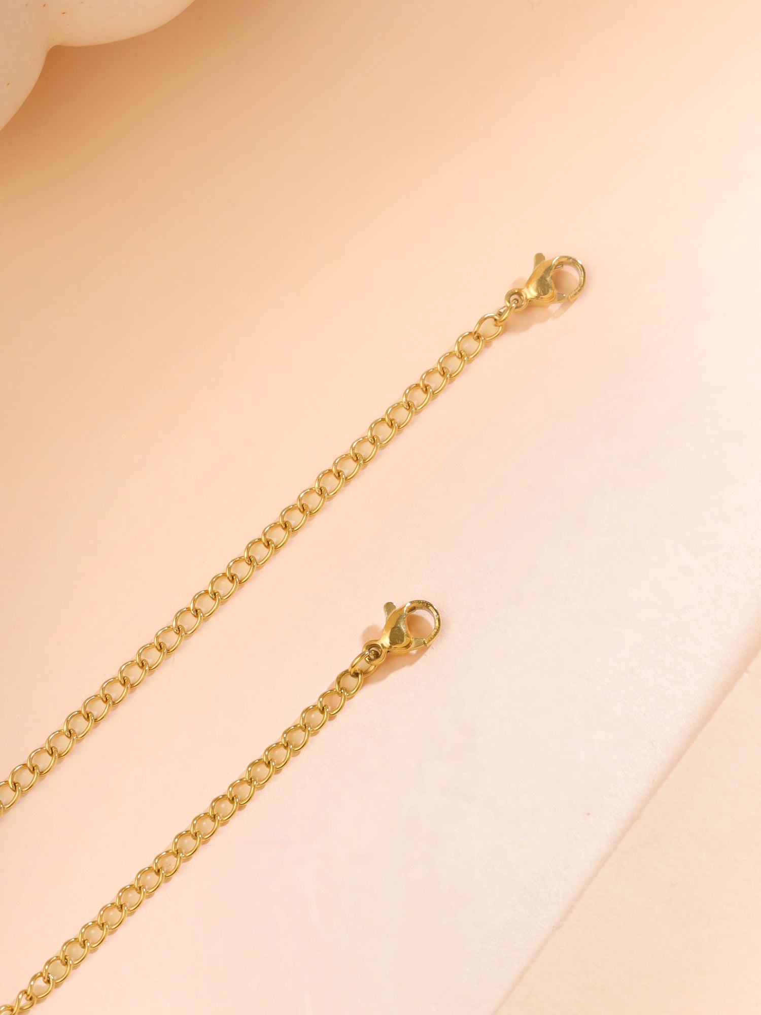 Yellow Chimes gold chain extenders - ideal for jewelry making