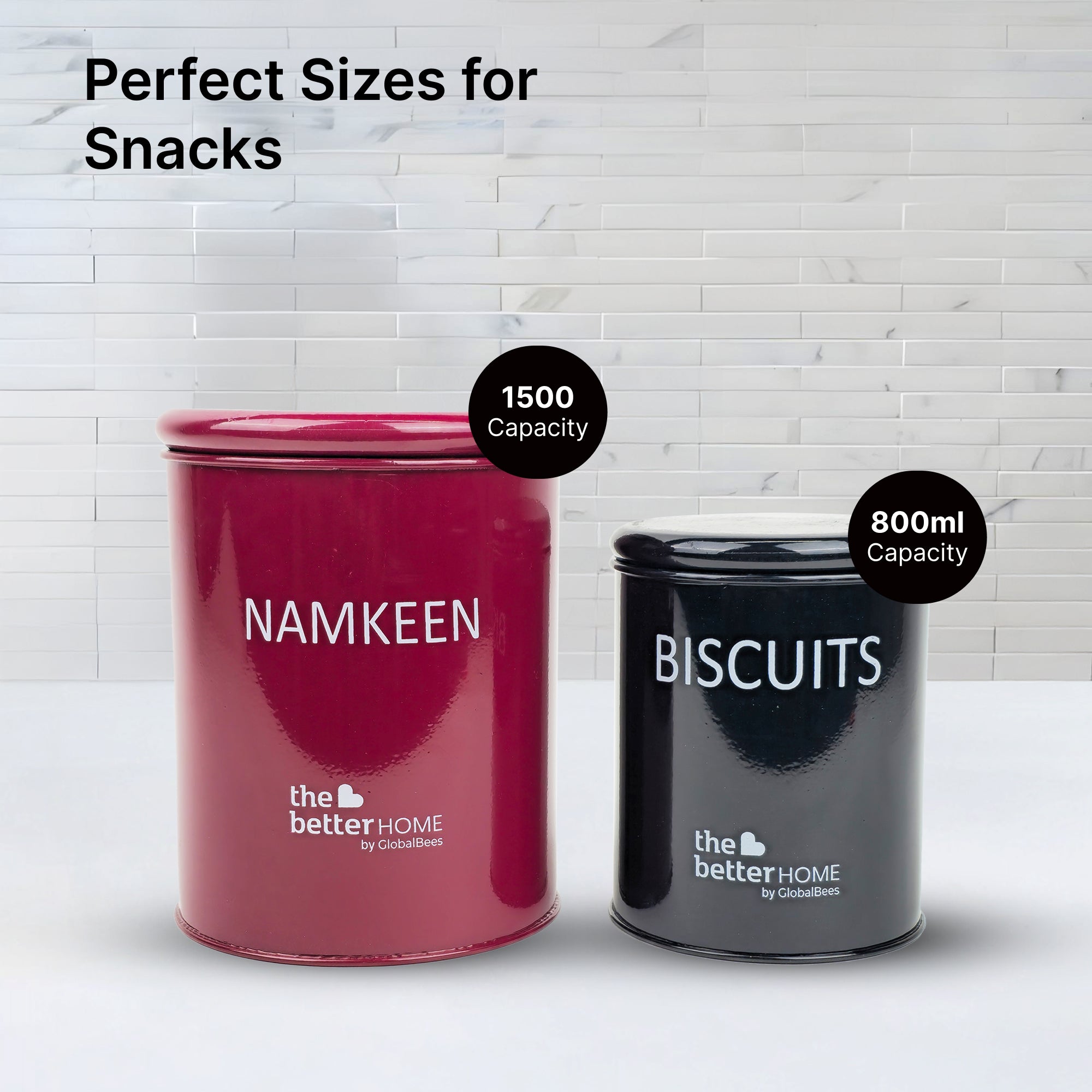 The Better Home 1500ml jar - ideal for snacks at home