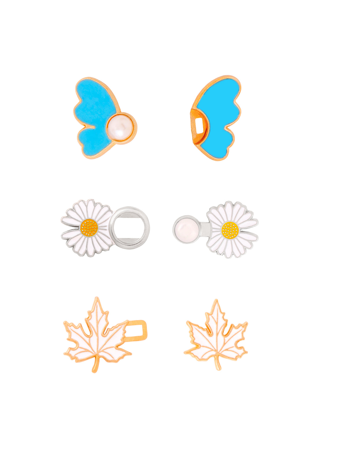 Yellow Chimes no-piercing nose accessory - comfortable fashion piece
