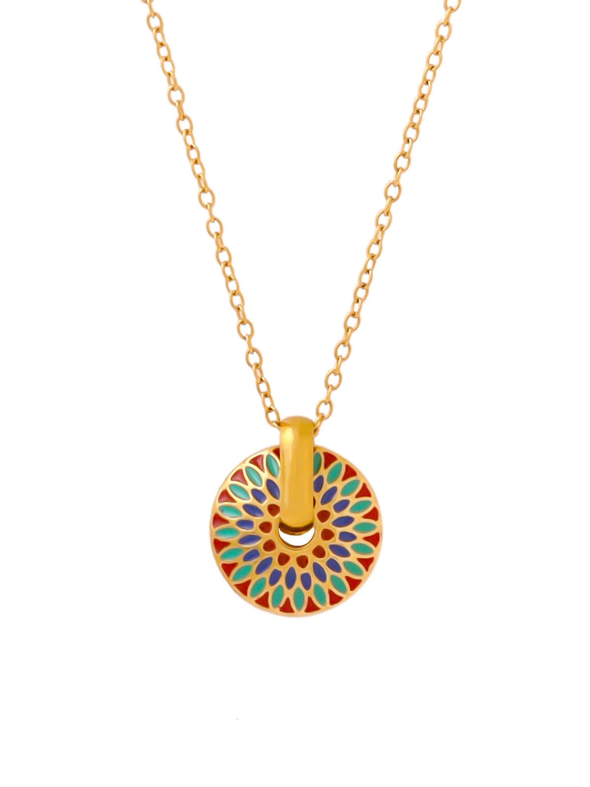 Yellow Chimes girls simple chain - stylish women's accessory