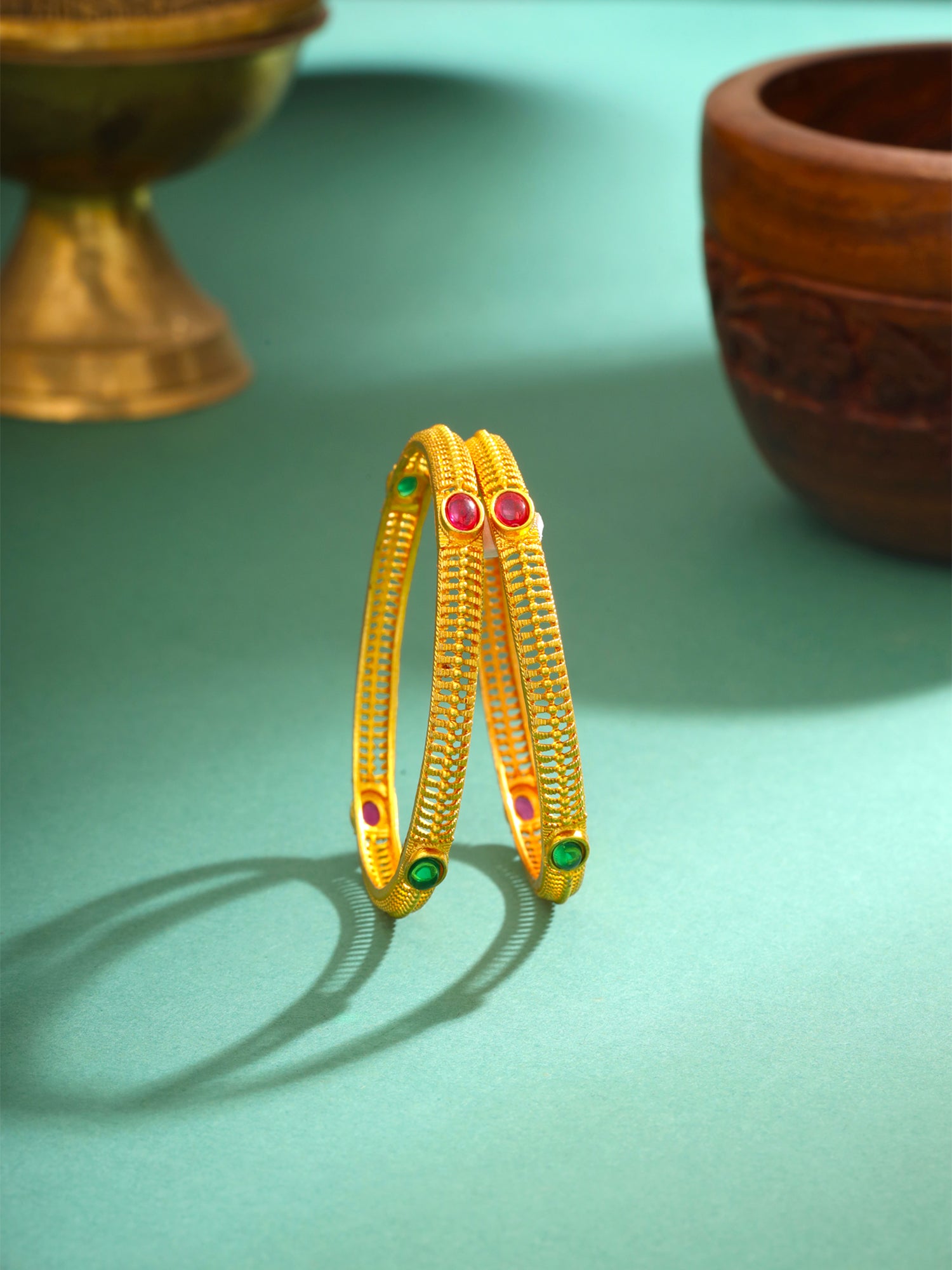 Yellow Chimes festive bangles - Ideal for cultural ceremonies