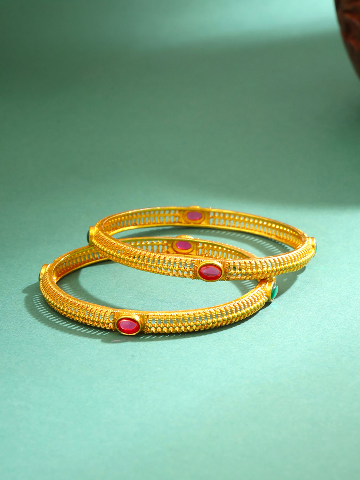 Yellow Chimes gold plated bracelets - Daily fashion accessory