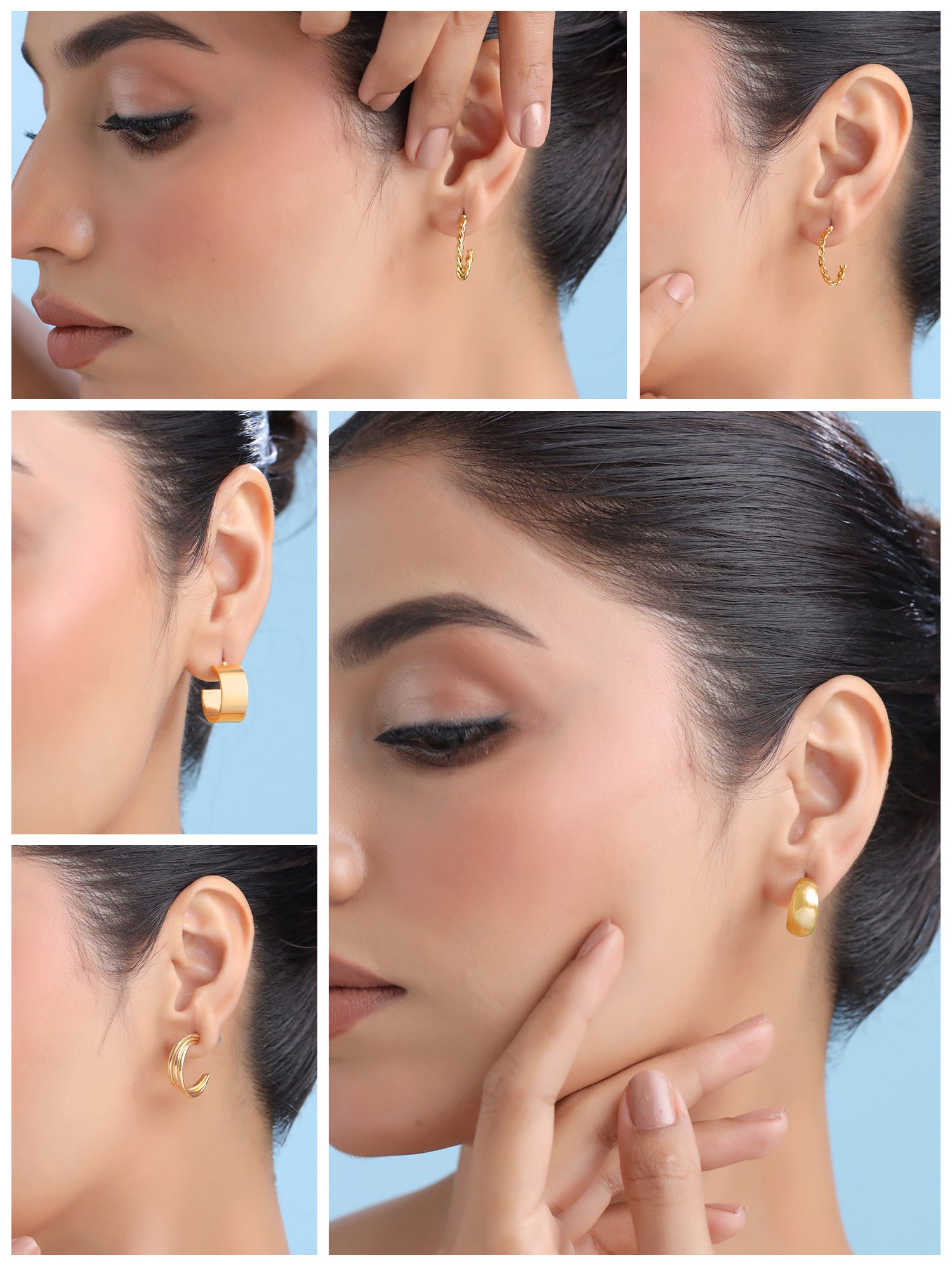 Yellow Chimes women earrings - lightweight and comfortable