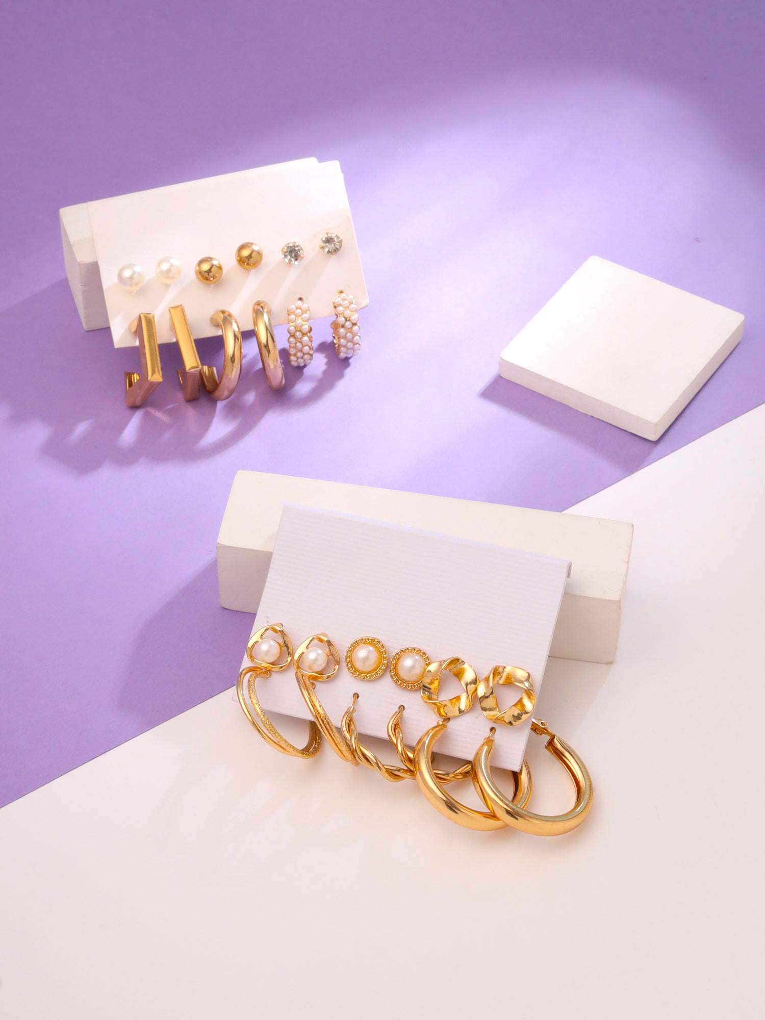 Yellow Chimes earrings combo - perfect for gifting