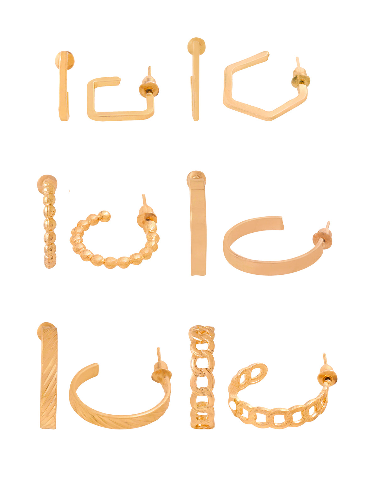 Yellow Chimes stylish earrings - Casual Outing