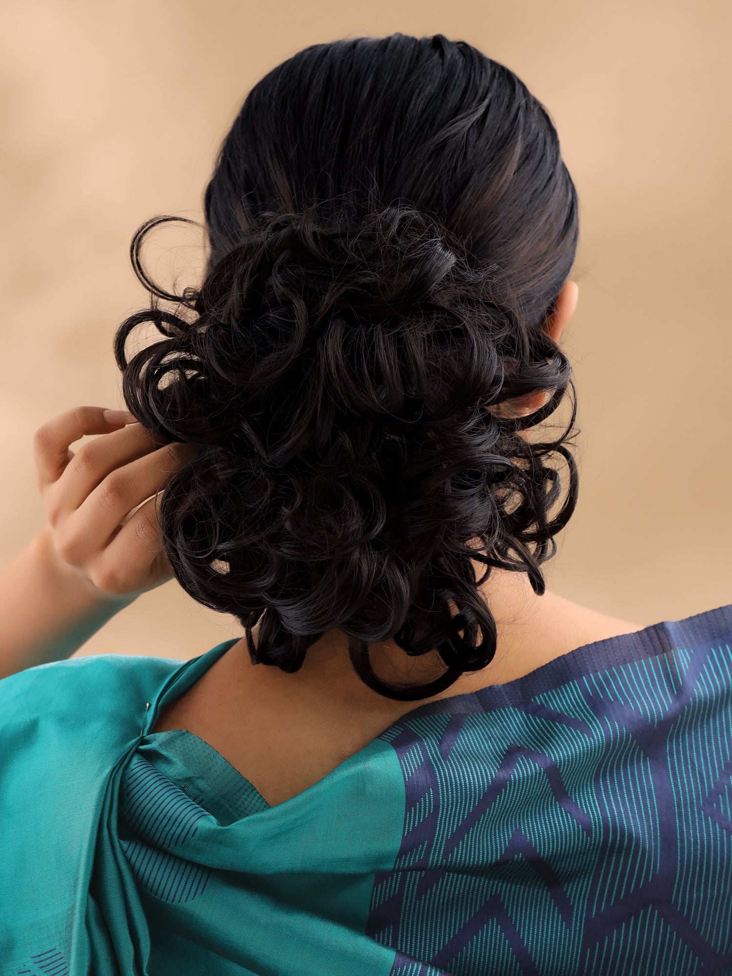 Yellow Chimes premium wavy hair toppers - stylish for special events