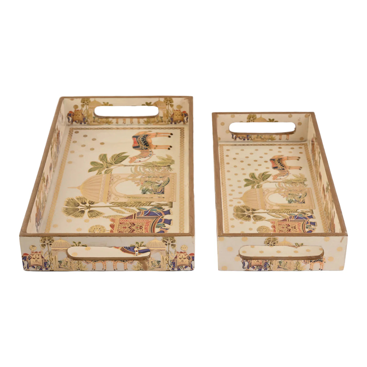 The Better Home Meena Art Serving Platter - Versatile serving tray