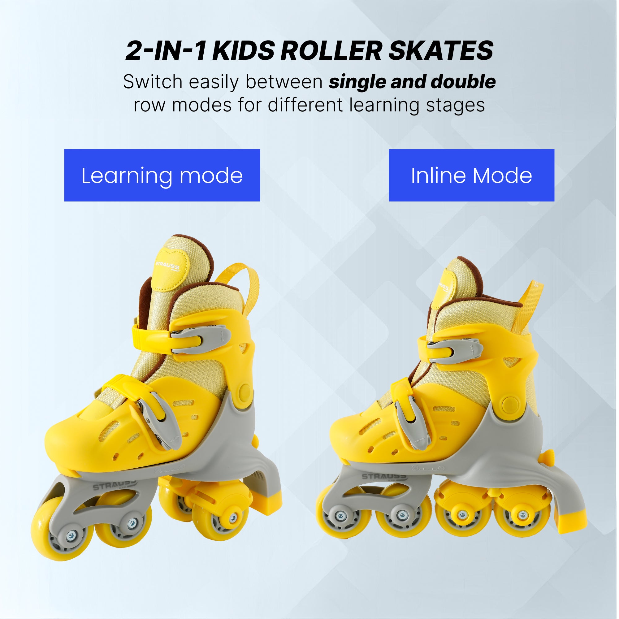 Strauss sports inline skates - kids outdoor fun