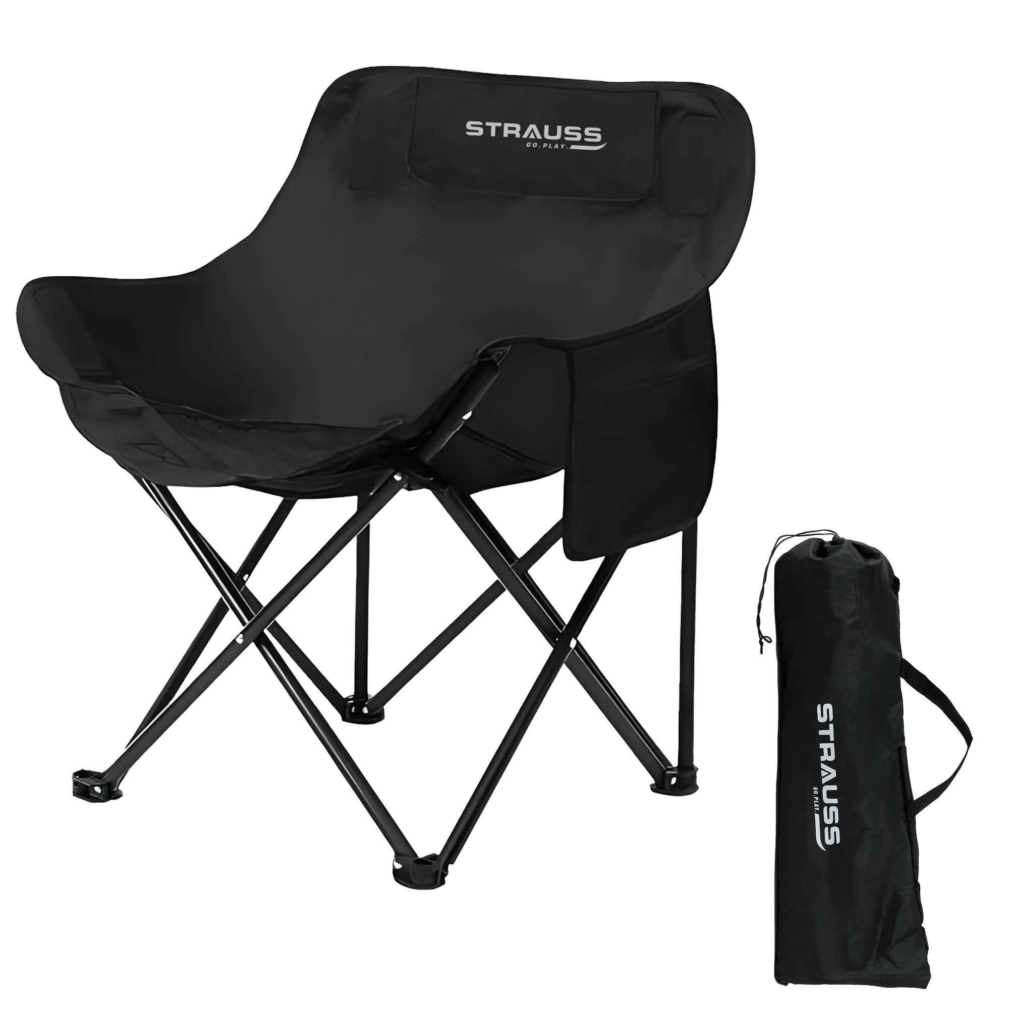 Strauss Lightweight Chair - Easy carry for events