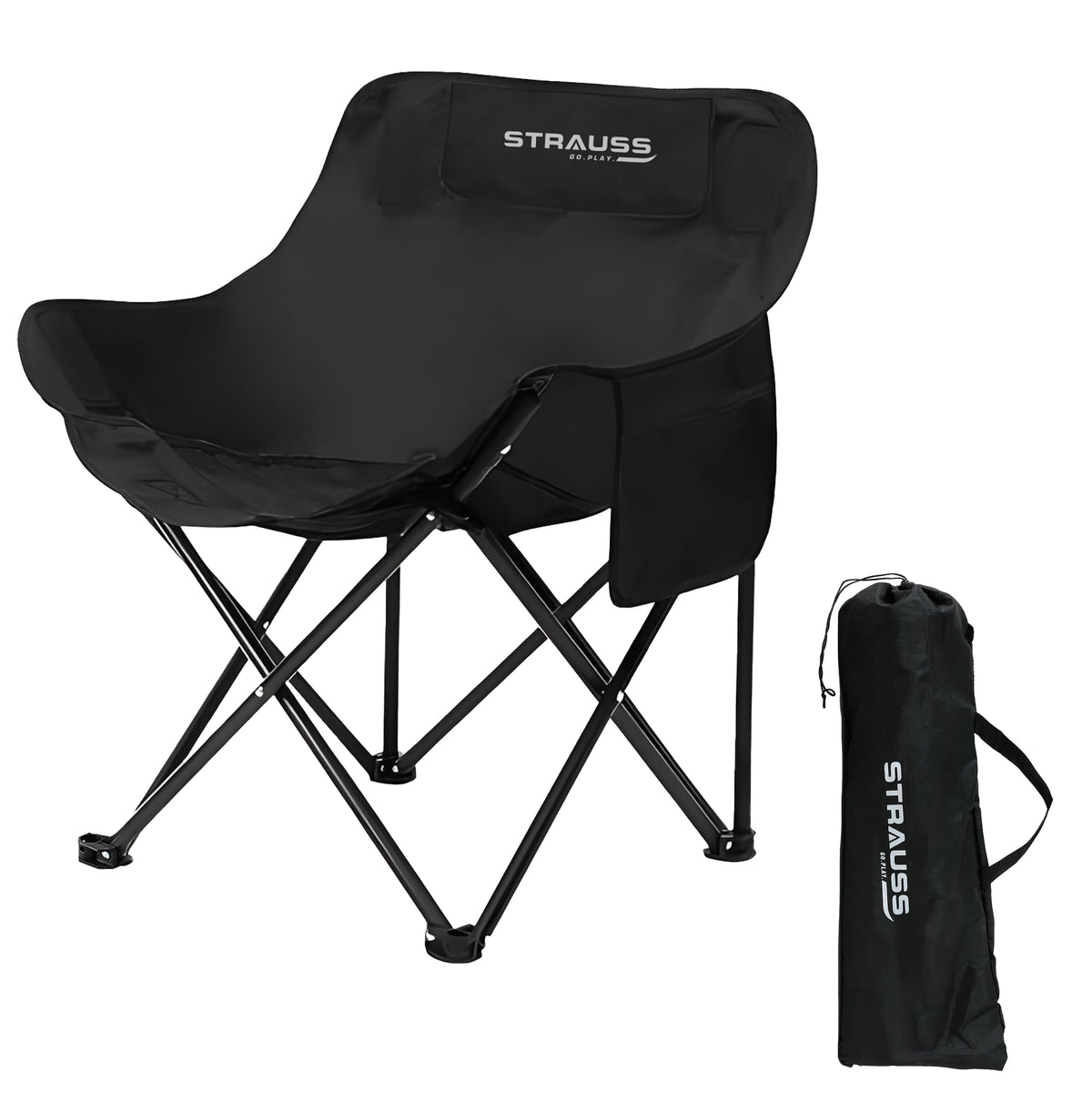 Strauss Lightweight Chair - Easy carry for events