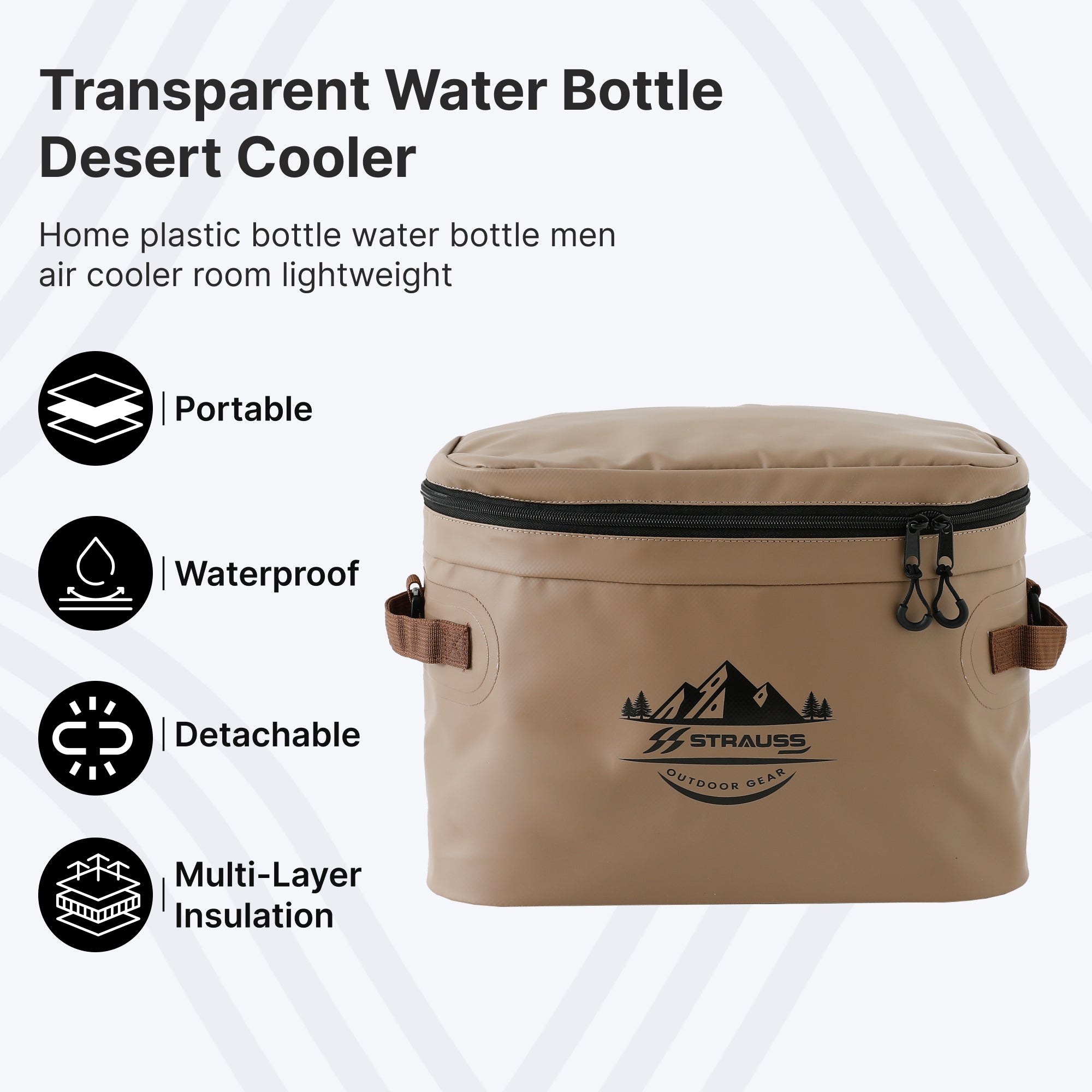 Strauss Sports insulated wine cooler - 8+ hours chill