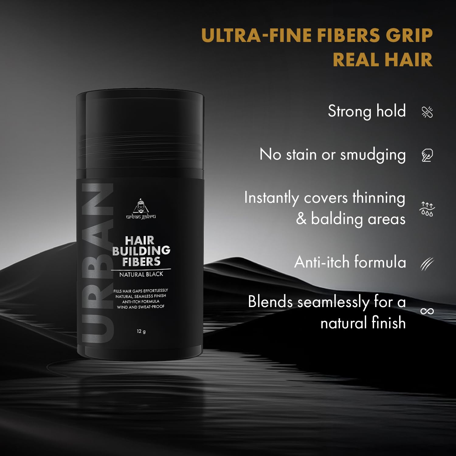 Urban Gabru Fibers - Instant volume boost
