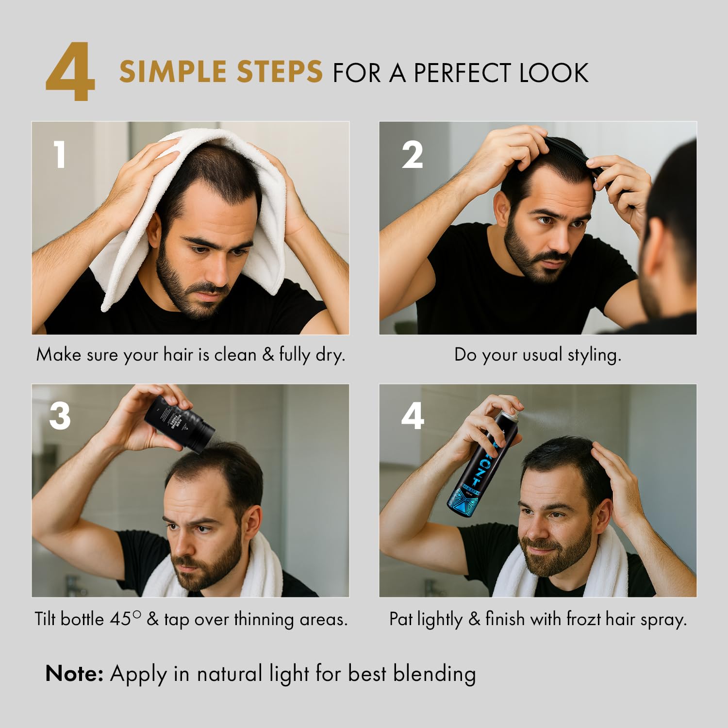 Urban Gabru Hair Spray - Perfect for the gym