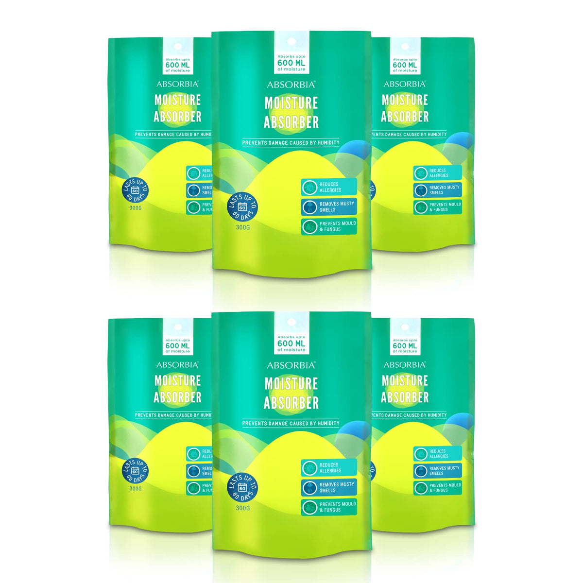 Absorbia moisture absorber - Protects electronics from moisture