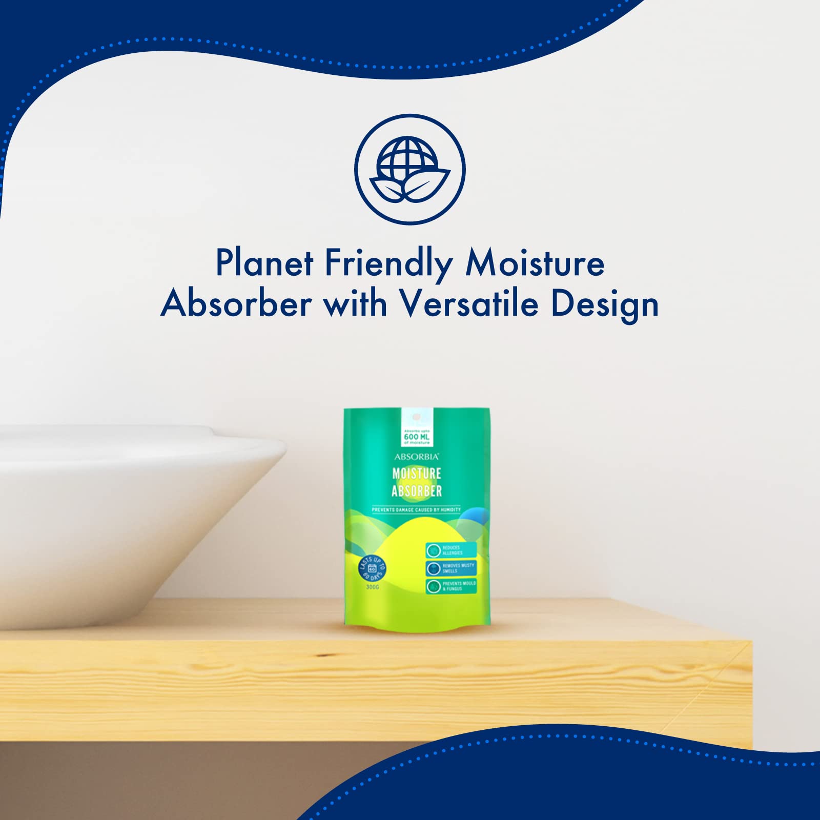 Absorbia moisture absorber - Perfect for drawer storage