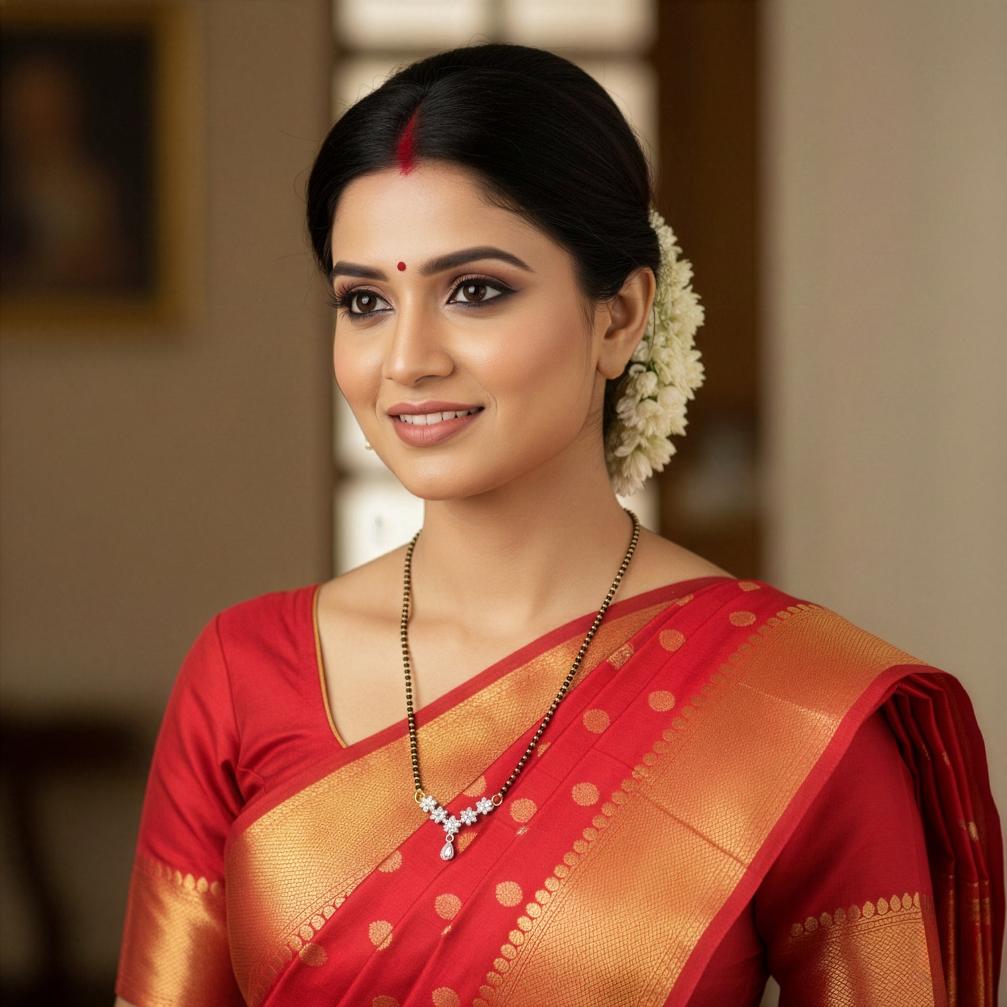 Yellow Chimes lightweight mangalsutra - comfortable daily jewellery
