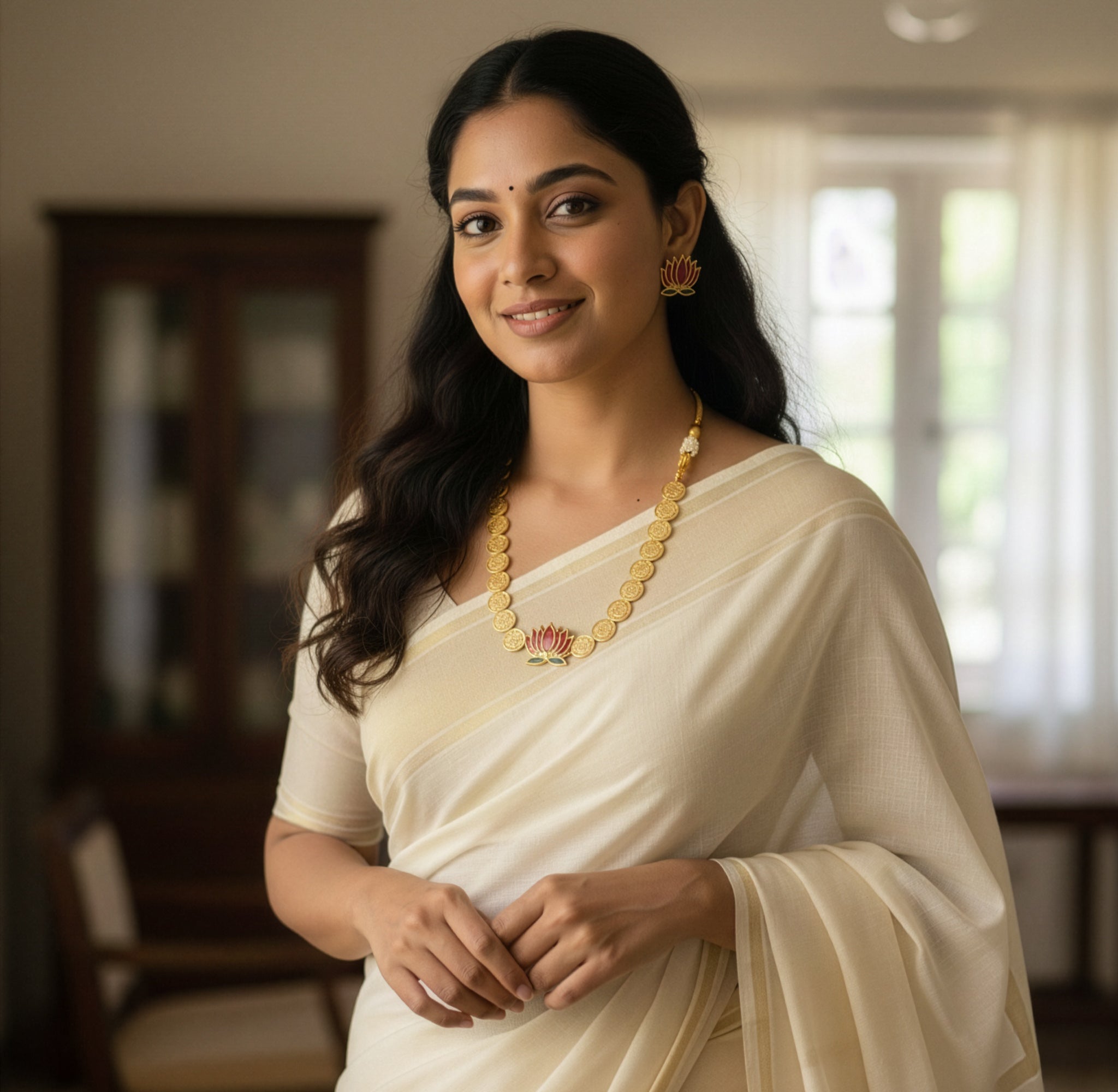 Yellow Chimes gold jewellery set - ideal gift for women