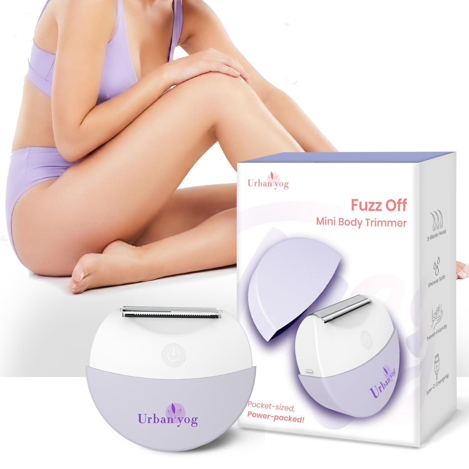 Urban Yog Fuzz Off Mini Body Trimmer - Ultimate solution for painless grooming