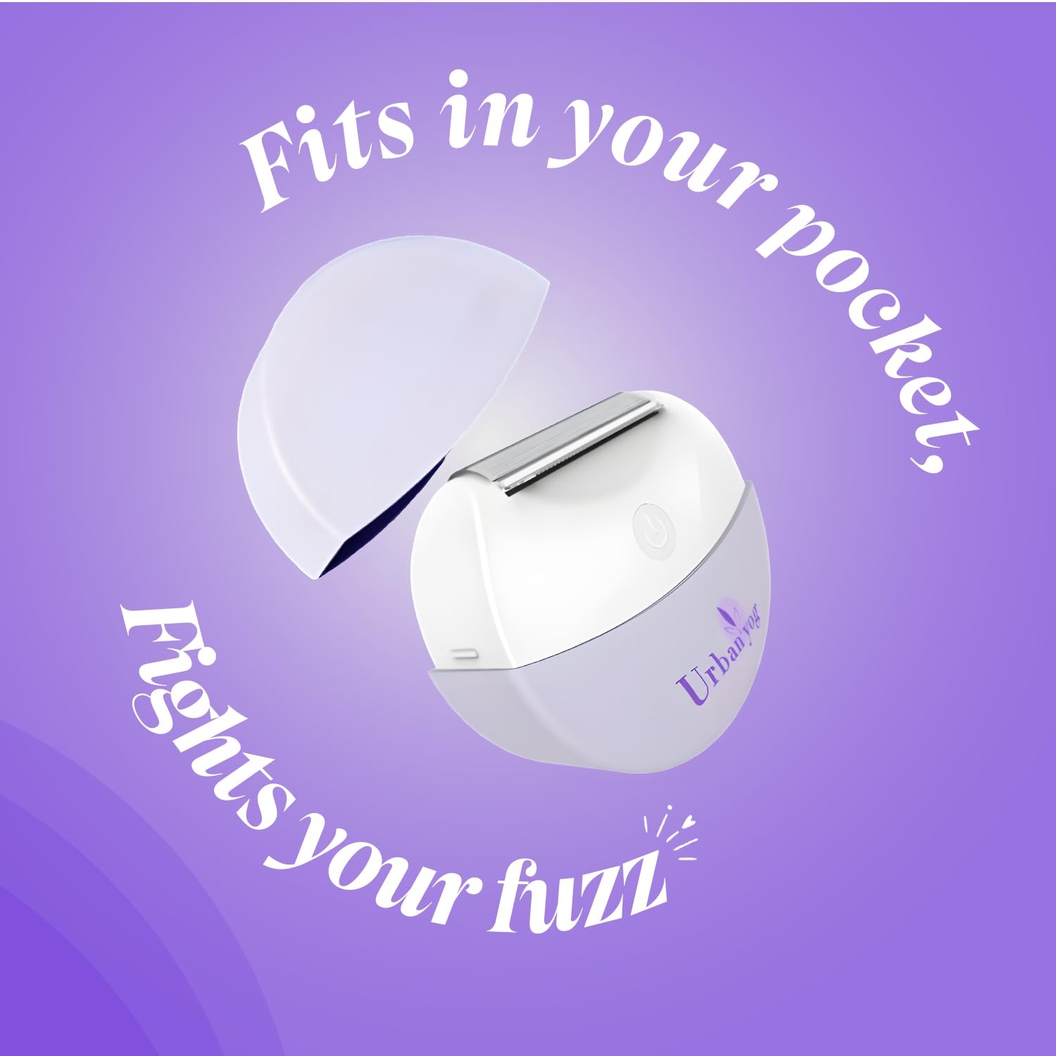 Urban Yog Fuzz Off Mini Body Trimmer - Compact design for travel