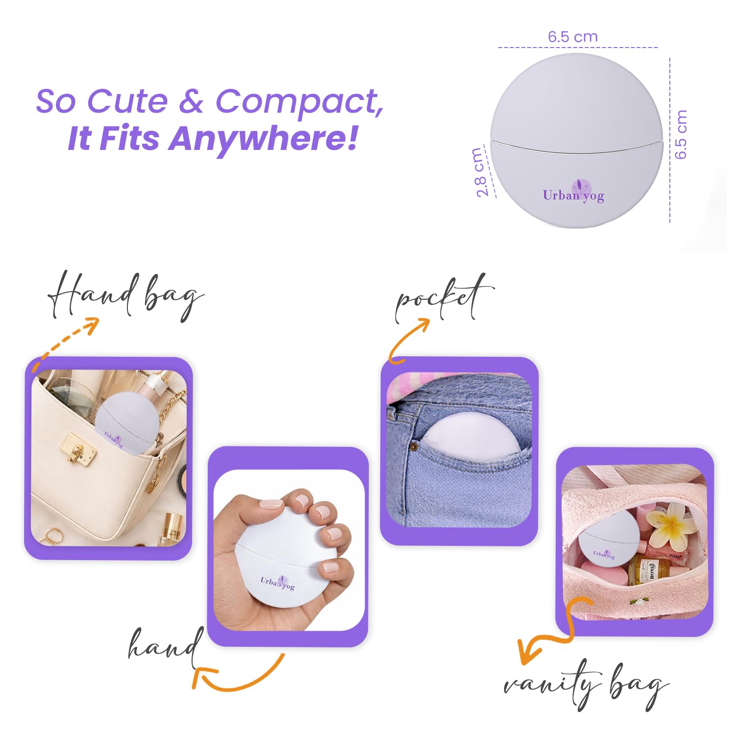 Urban Yog Fuzz Off Mini Body Trimmer - Pocket-sized hair removal device