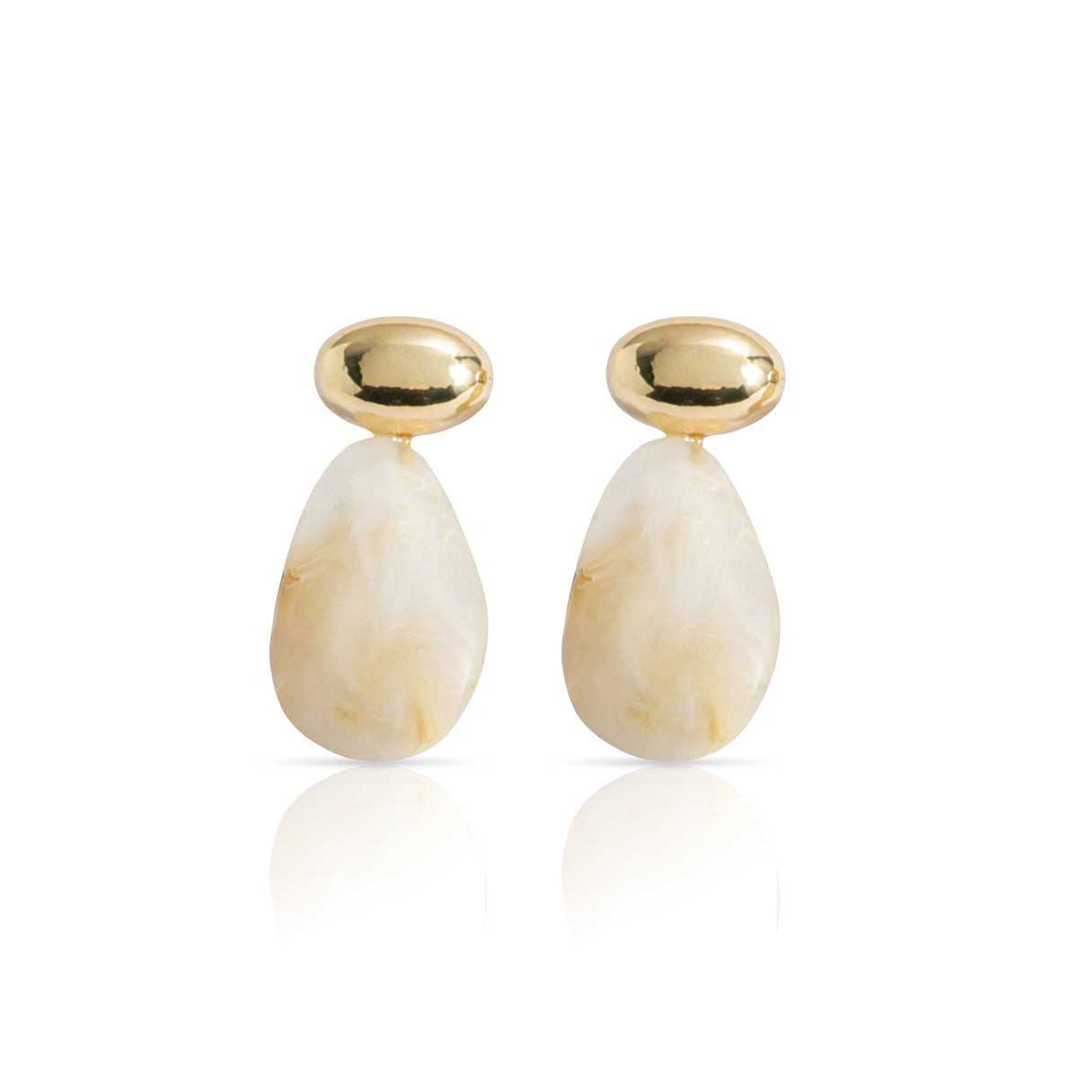Yellow Chimes versatile earrings - daily wear