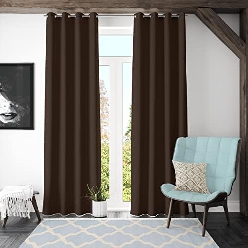 Kuber Industries faux silk curtains - office window treatment