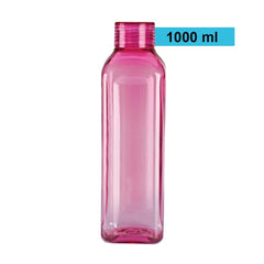 Kuber Industries BPA Free Plastic Water Bottles | Unbreakable, Leak Proof, 100% Food Grade Plastic | for Kids & Adults | Refrigerator Plastic Bottle Set of 6|Assorted (Pack of 4)