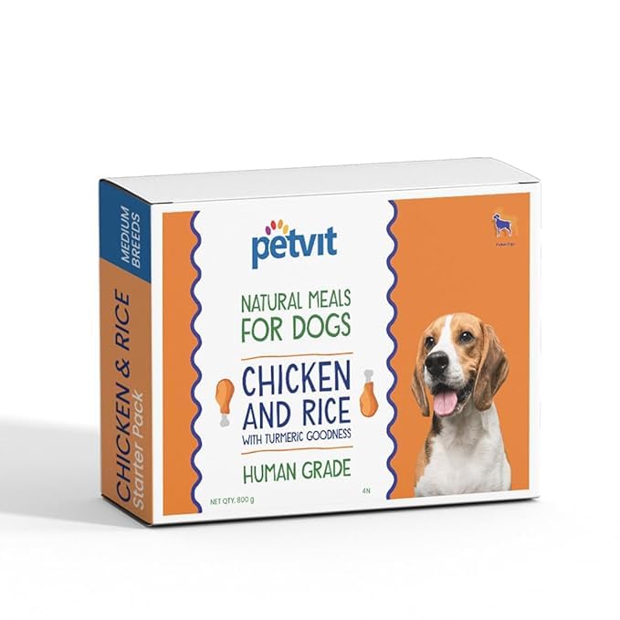 Petvit Dog Wet Food for Adult and Puppy with Gravy | Gravy Dog Food for Adult - Puppy - Chicken Flavor | Nutritious Dog Food with Gravy and Real Meat - Vegetables - Vitamins | Pack of 16-3200g