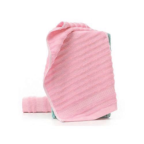 Mush Bamboo Hand Towels Set of 2 | 100% Bamboo Gym Towel for Men/Women Workout | Ultra Soft, Absorbent & Quick Dry Towel for Gym, Travel, Sports and Yoga | 40 x 60 cms | 600 GSM (Pink)