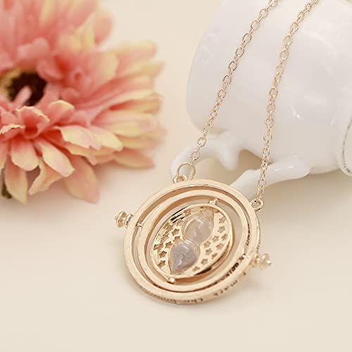 Yellow Chimes gold pendant necklace - superhero-themed jewelry