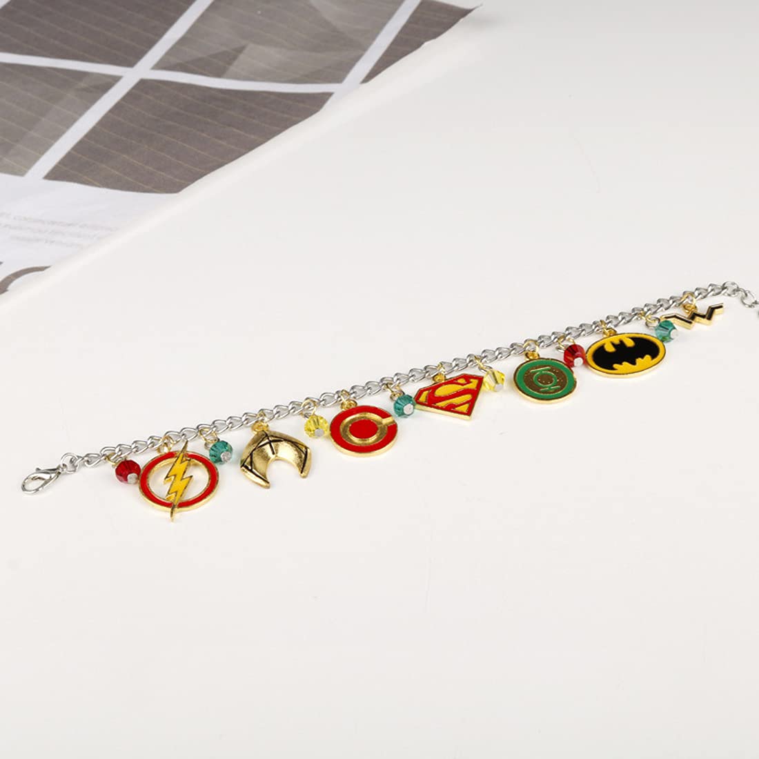 Yellow Chimes Multicolor Charm Bracelet - Gift for Potterheads