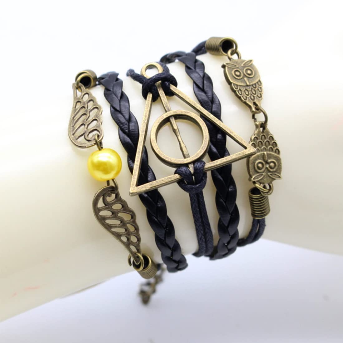 Yellow Chimes Harry Potter Bracelet - Themed party accessory