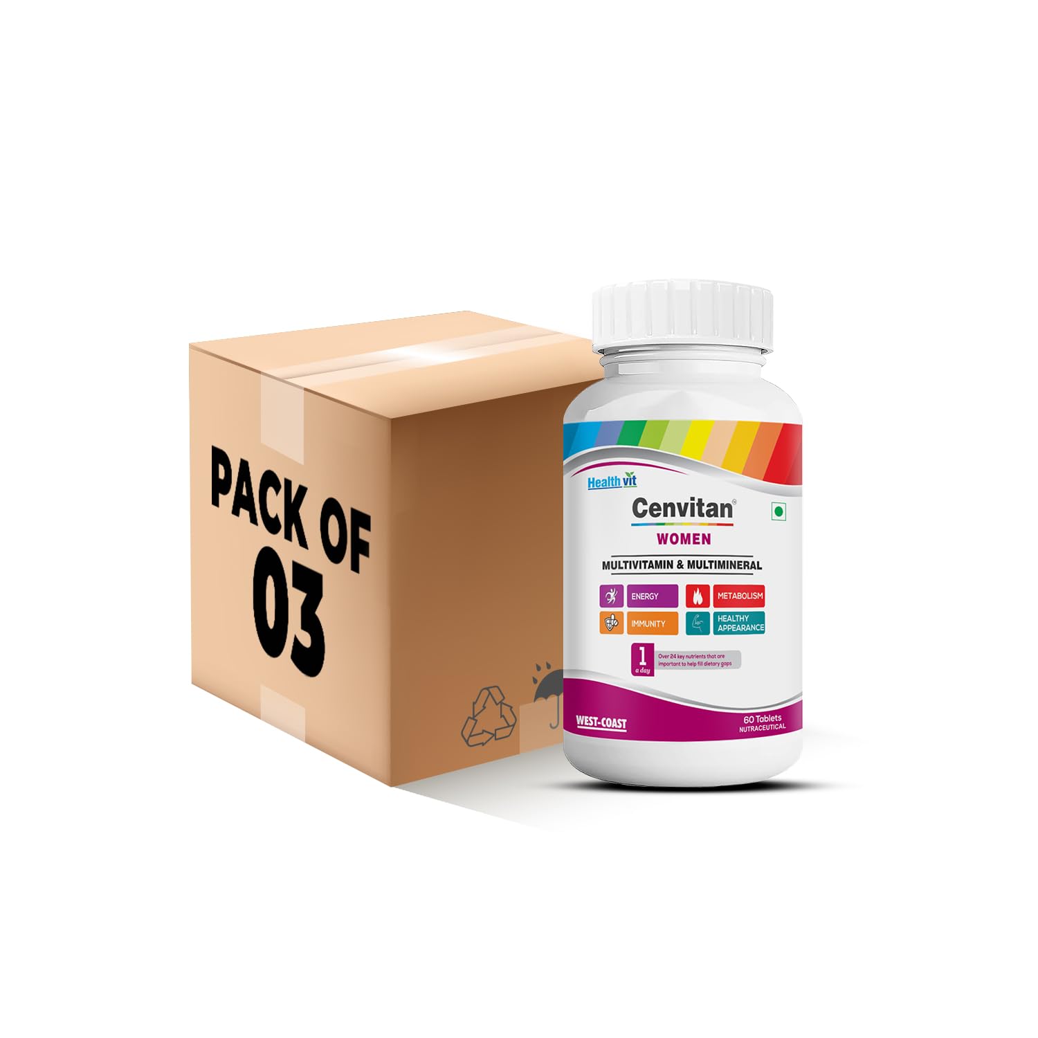 Healthvit Cenvitan tablets - energy boost for busy lifestyles