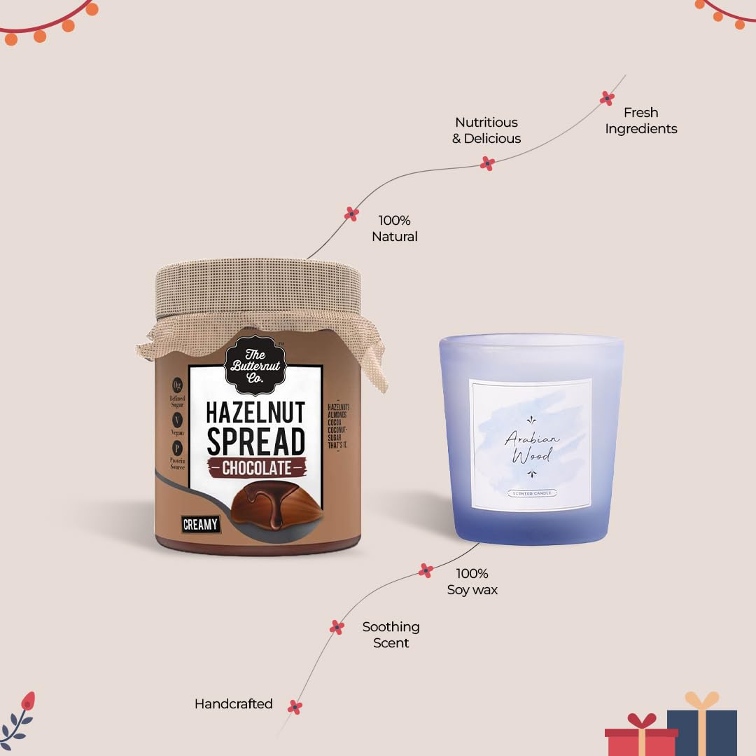 Gleevers hazelnut spread gift set - housewarming gift