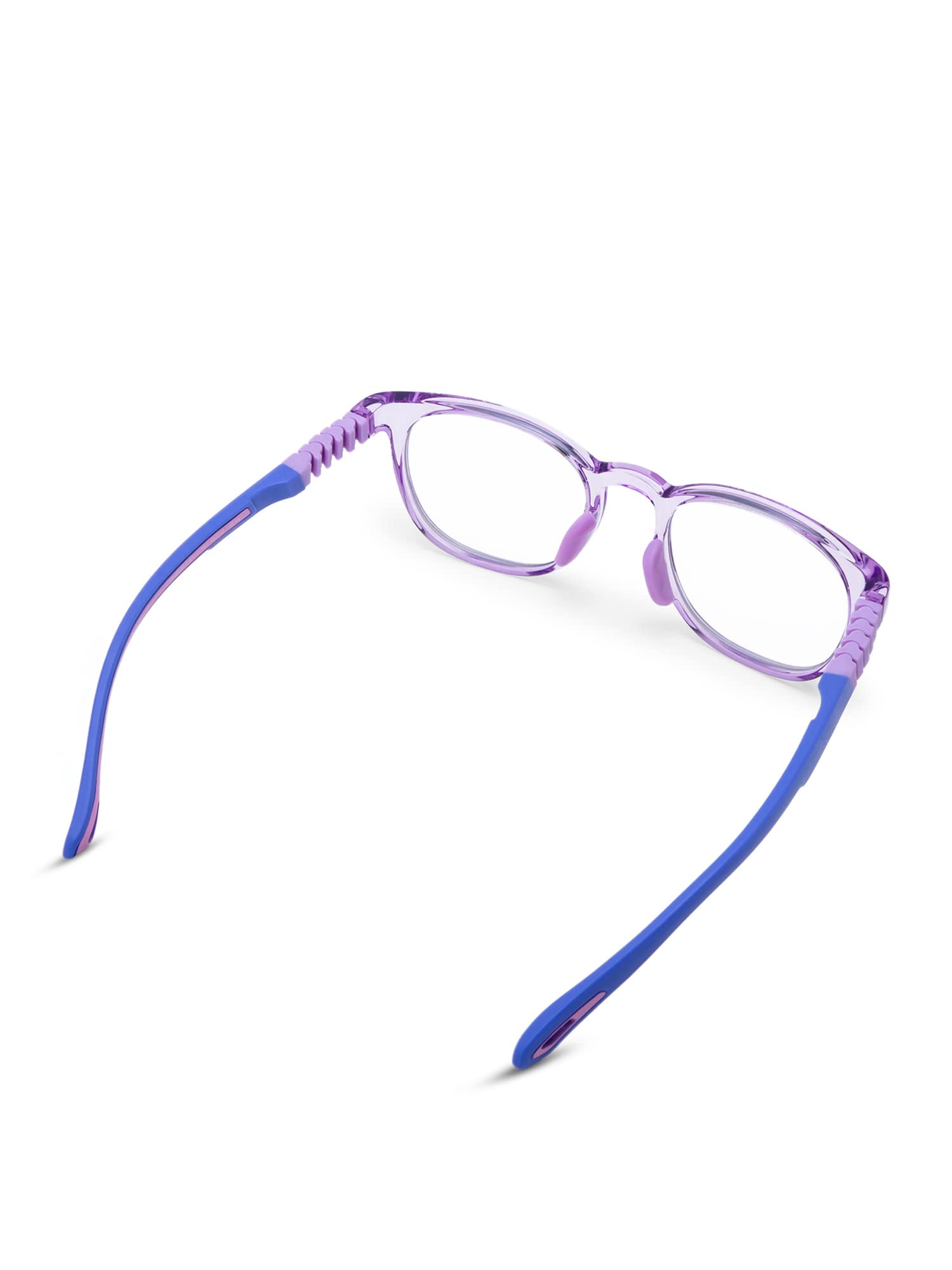 Intellilens round purple glasses - Blue light filter for school