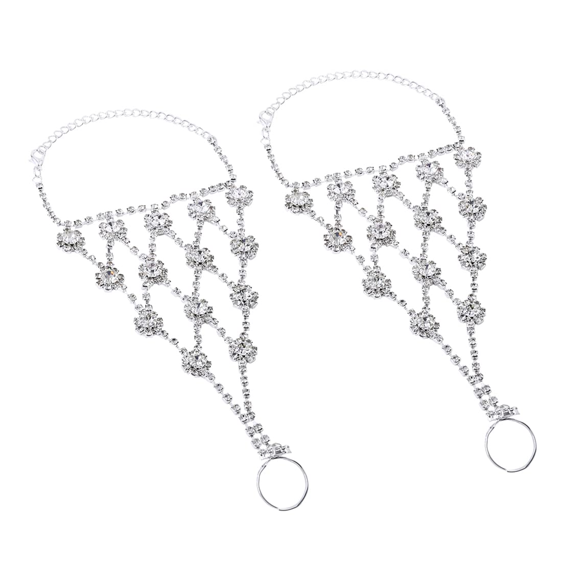 Yellow Chimes crystal anklet - Jewelry styled for casual wear