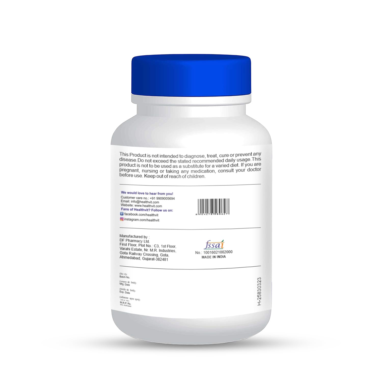 Healthvit magnesium 400mg - daily wellness support