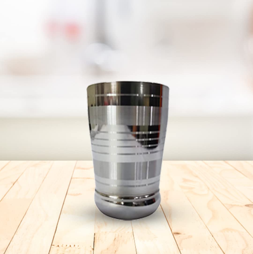 Kuber Stainless Steel Glass - Elegant dining use