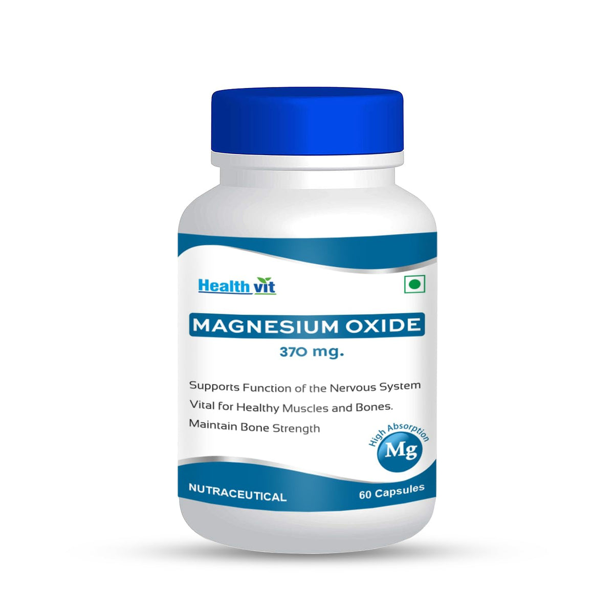 Healthvit magnesium oxide - convenient daily usage