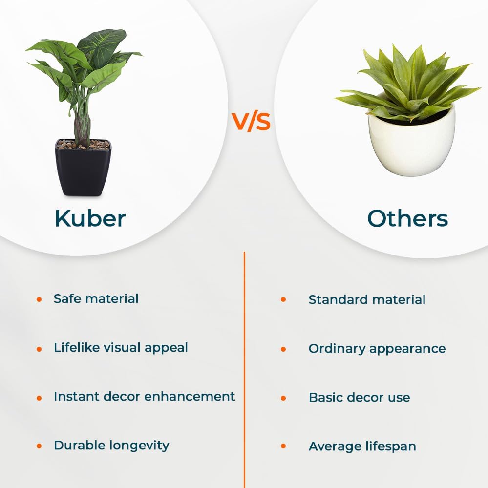 Kuber Industries artificial plants - Office decor