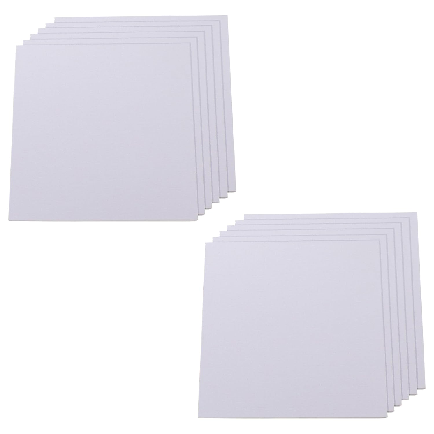 Kuber Industries white canvas panels - Perfect for home art studios