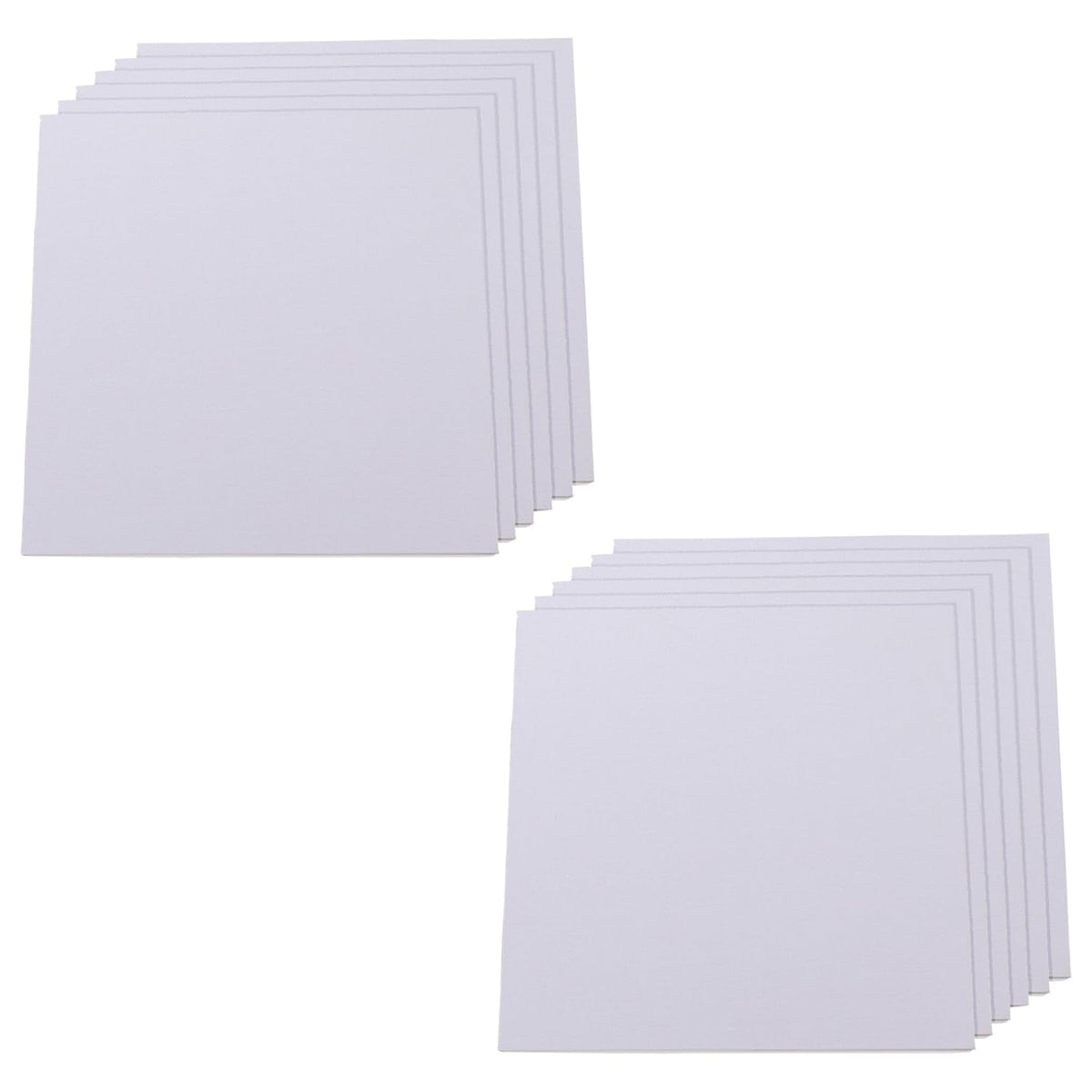 Kuber Industries white canvas panels - Perfect for home art studios