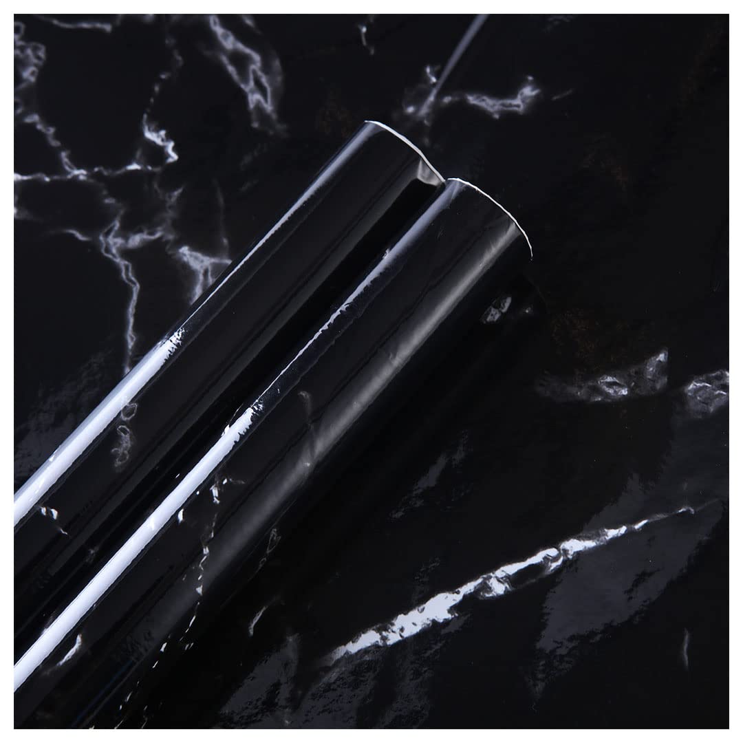 Kuber Industries Marble Design Wall Sticker for Walls|Marble Pattern|Easy to Peel, Stick & Remove DIY Wallpaper|Suitable on All Walls|Set of 2 Rolls,60 cm x 300 cm (Pack of 2)