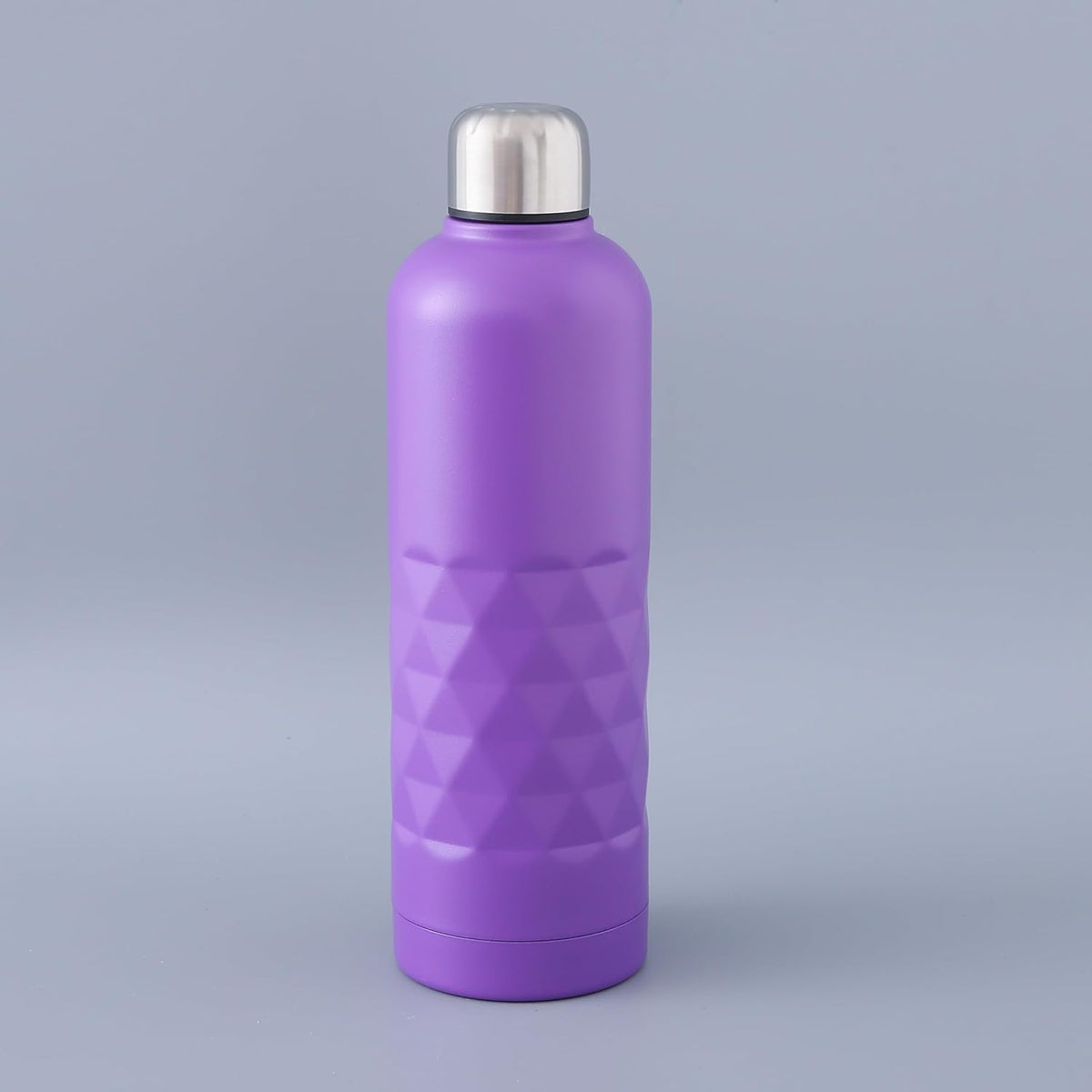 Homestic Vacuum Insulated Water Bottle | Stainless Steel Water Bottle | Hot & Cold Water Bottle | Leakproof, BPA Free, Rustproof | 750 ML | Purple