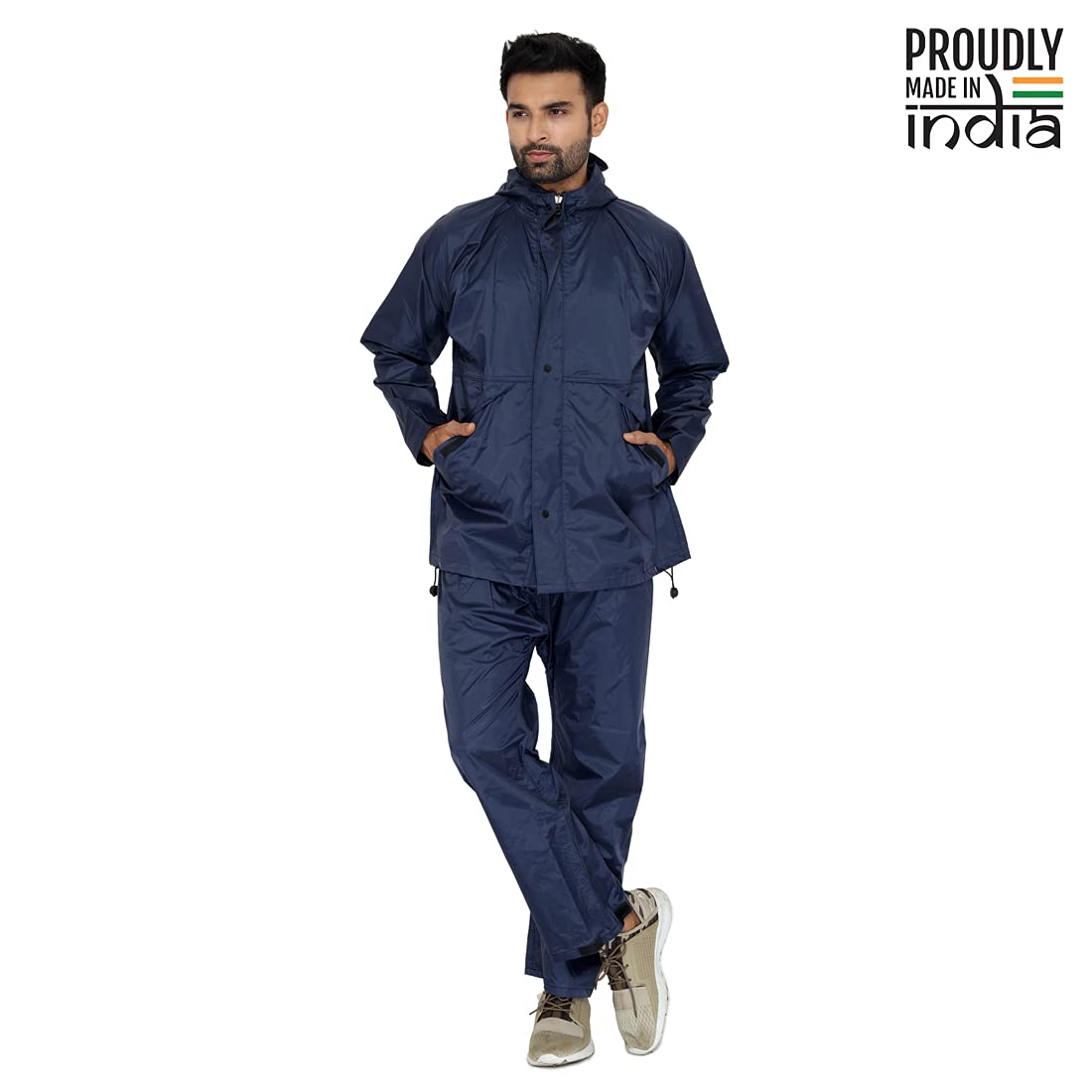 THE CLOWNFISH Rain Coat for Men Waterproof for Bike Raincoat for