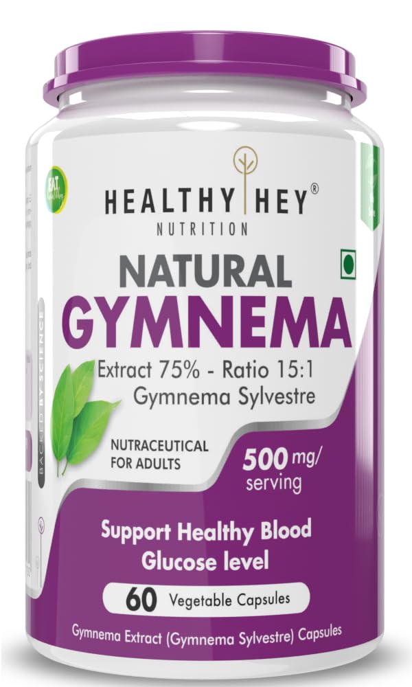 Healthyhey Gymnema Sylvestre - 2 month supply herbal formulation