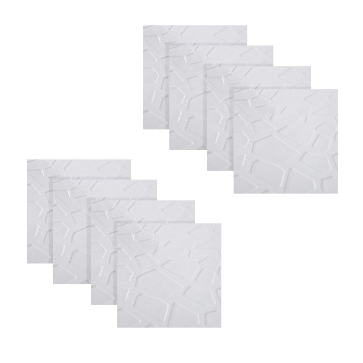 Kuber Industries Soft Wall Sticker for Walls|Quirky Pattern & Self Adhesive Peel Wall Stickers|Easy to Peel, Stick & Remove DIY Wallpaper|Suitable on All Walls|Set Of 2 Sheets,70 cm X 70 cm(Pack Of 4)